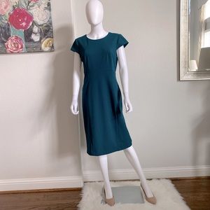 Liz Claiborne Emerald Green Sheath Dress